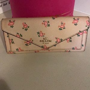 Beautiful multicolored coach wallet